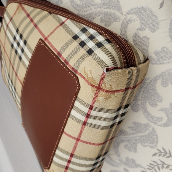 BURBERRY HAYMARKET CHECK VINTAGE BACKPACK - Picture 8 of 14